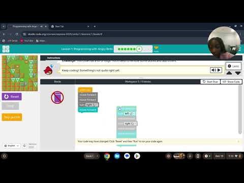 CODING💻🤖INTRODUCTION: CODING ANGRY RED BIRDS ON CODING.ORG