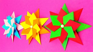 In this video i want to show you how I make this lovely Origami Star ,enjoy #Origami #stardiy #paperstar #paperdiy #christmasdesign | Toys & Kids Videos