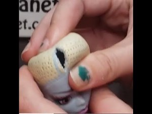 How to Repair a Split Doll Head | The Doll Planet Tutorial