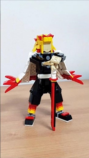 LEGO Rengoku Kyojuro : Demon Slayer Kimetsu no Yaiba #demonslayer #kimetsunoyaiba #鬼滅の刃 #lego