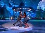 Dancing On Ice's Miles Nazaire and Vanessa Bauer perform elegant routine