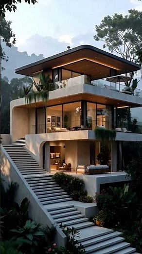 ECO MODERN HOME WITH SOLAR ROOF | #housedesign #architecture #modernhouse