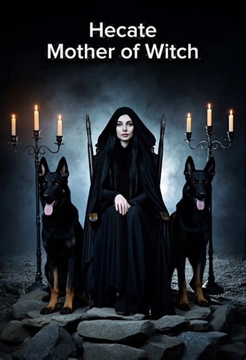 Hecate. The guardian of the crossroads. I summon your ancient wisdom and strength#amulet #tiktokshopblackfriday #tiktokshopcybermonday #witchtok #hekate #hecate #wicca #witch