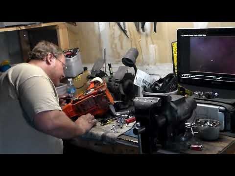 echo cs 400 evl chainsaw new toy to teardown and fix