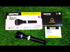 Geepas Led Torch Light || Geepas Led Rechargeable Flash Light || Geepas Led Flash Light