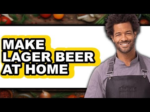How To Make Lager Beer At Home (UPDATED)