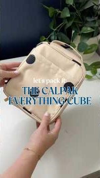 Testing the Calpak Everything Cube for Travel - Is It Worth The Hype?