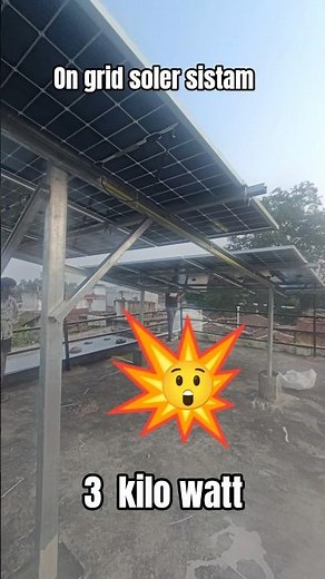 Solar panels ! I Installed Solar Panels At Home #soler