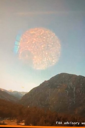 Planet like object , Nibiru is showing up on Wolf Creek Pass FAA Weather Cam | Gina Maria Colvin Hill