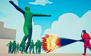 僵尸 vs 远程单位- Totally Accurate Battle Simulator TABS