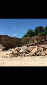 12K views · 59 reactions | Visiting a Stone Quarry to pick rocks for upcoming projects. #quarry #project #stone #blast #boulders #limestone | Ed The Pond Professor | Facebook