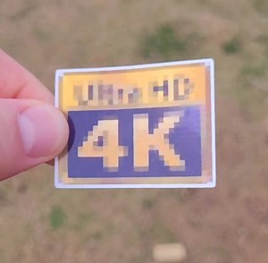4K Ultra HD - Low-resolution Parody Meme Sticker | Funny Sticker for Laptop, Bottle, Toolbox, Phone, Toolbox | Quality Vinyl Sticker - Etsy