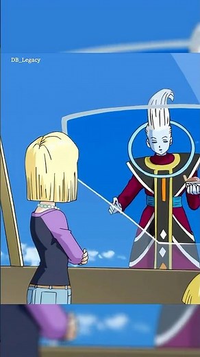 Whis unzipped a glass window #dragonball #whis #dbz