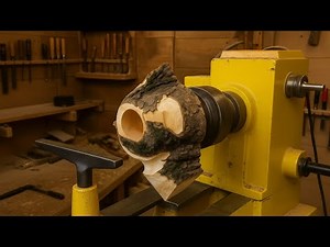 Impossible Shape? Watch This Become a Stunning Burl Lidded Bowl
