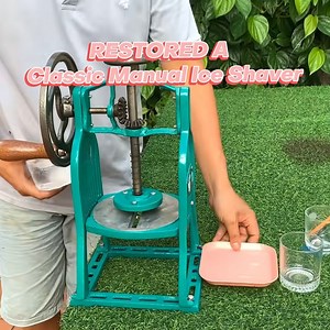Restoration Of The Classic Manual Ice Shaver // Perfect Restoration Skills You've Never Seen | Garden Decor Soni | Facebook