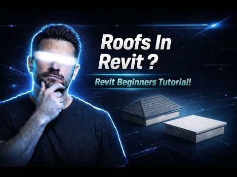 How to add roofs in Revit - Beginner Tutorial Step-by-Step