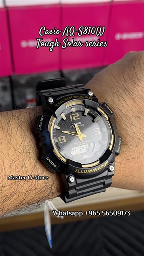Casio Mens AQ-S810W ✅ 20 KD only Tough Solar #casio #kuwait #watch #time | Master G-Store Kuwait
