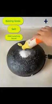 How To Clean Burned Pan In 5 minutes