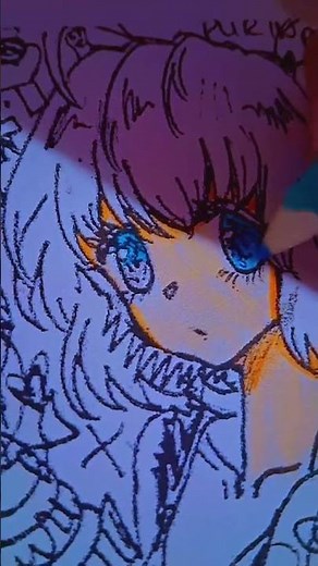 anime coloring pages 😜