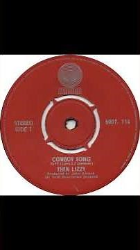Thin Lizzy - Cowboy Song - Vertigo Records Canada released 1976