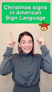 70K views · 163 reactions | Christmas signs in ASL. . | Sign Language 101 | Facebook