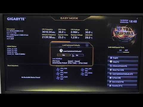 How to Reset BIOS to Default Settings on GIGABYTE B550 Series?