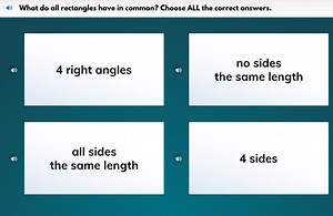 What do all rectangles have in common? Choose ALL the correct answers.
