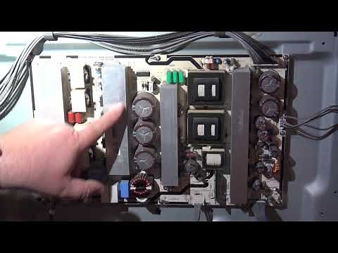 Samsung PN63B550 Plasma TV Black Horizontal Lines in Picture Repair