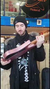 Is Xmusic now all about headless Ibanez? :D New addition is this lovely headless bass with active pickups! And it's PINK! Come check it out! | XMusic | Facebook