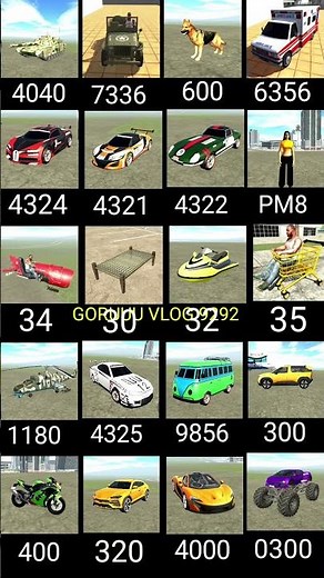 jetski cheat code and charpai code 😱 Indian bike driving 3d new update cheat code racing car