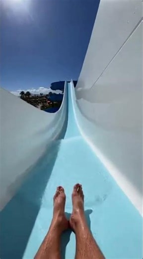 Epic Downhill Run 😱 | #pov #viralvideo #waterslide