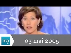 8 p.m. France 2, May 3, 2005 - Jacques Chirac and Europe - INA Archive
