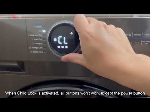 Midea Washer Dryer Child Lock: How to Turn On and Off