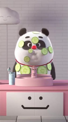 Baby Panda Did Cute Makeup! 🐼💄 | Funny Panda Video#BabyPanda #PandaMakeup #CutePanda #FunnyPanda