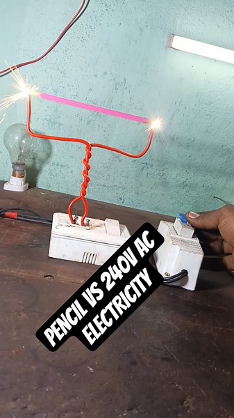 ⚡Is graphite a good conductor ofelectricity🔌 Let's test. Science experiment| Electrical engineering❓