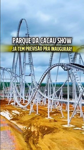 PARQUE DA CACAU SHOW já tem previsão para inaugurar! Assista o vídeo e confira algumas das atrações