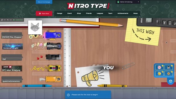 Back 2 School 2025 - Nitro Type