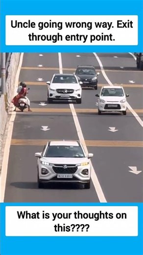 Uncle going wrong way.Exit through entry point. #shorts