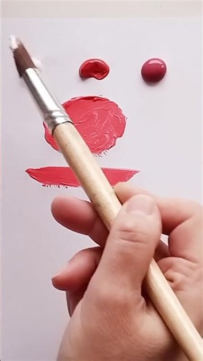 How to mix red acrylic colours #art #redcolour #mixingcolors #acrylic #easyart