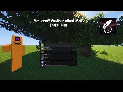Feather Client Mods installieren Einfache Anleitung (Deutsch) #FeatherClient #tutorial #minecraft