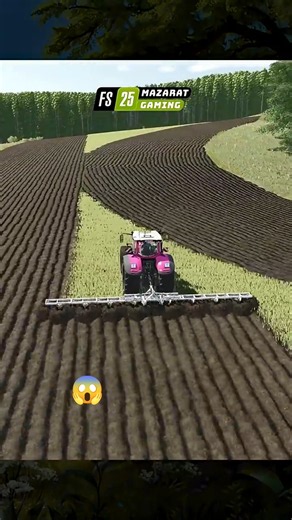 Unique Pink Fendt Tractor Plowing Like a Beast! 💗🚜