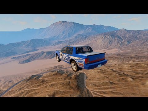 BeamNG.Drive Extreme Speed Test: Instantly Accelerating a Car to 1000 MPH