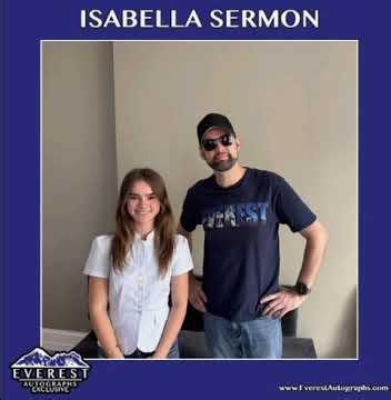 Isabella Sermon Signing Completed