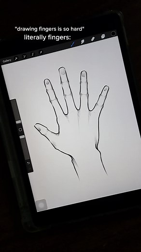 hope this helpful ♡ #digitalart #art #artist #procreate #drawing #sketch #hand #howtodraw #tutorial #drawingtutorial #anatomy #drawingtutorial #anatomysketch #handdrawing