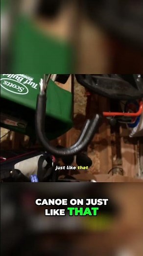 Bike Lane Kayak & Canoe Hoist Install - Easy Ceiling Storage