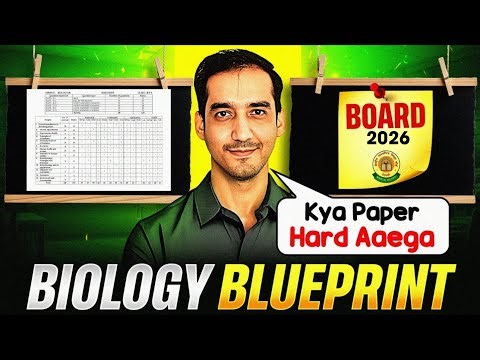 Boards 2026 Biology Blueprint 🚨 | Paper Tough Hoga ya Easy? (Full Analysis)