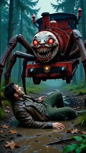 Choo Choo Charles ATTACKS! 😱 Epic Forest Escape | Horror Animation #2