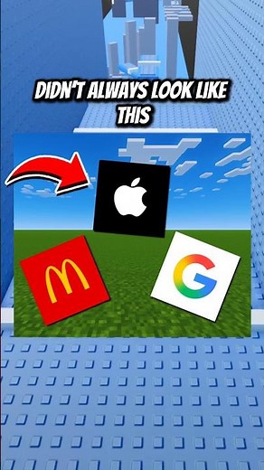 Famous Logos were WEIRD! 😱 #roblox #rblx #relatable #didyouknow