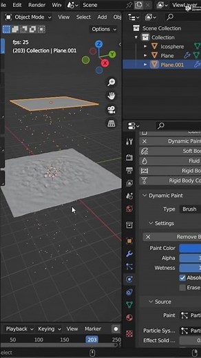 Create a Rain in Blender in 1 minutes: Blender Tutorials