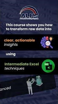 Intermediate Excel: Intelligent Data Analysis with AI-Enhanced Insights